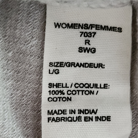 WOOLRICH Beige Cotton Quarter-Zip Pullover Large - Picture 7 of 10